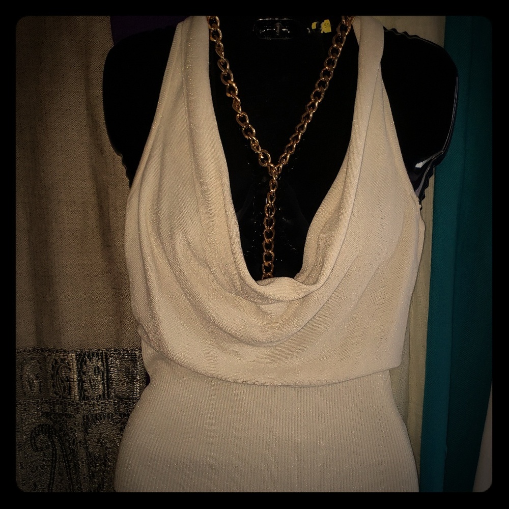 Date Night Top (Tie Chain Necklace Not Included)